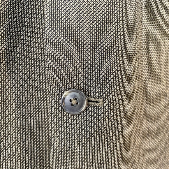 J. Ferrar 3 button suit coat and slacks 34x30 - Picture 3 of 15